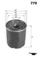 LUCAS FILTERS lfos105 -  Масляный фильтр